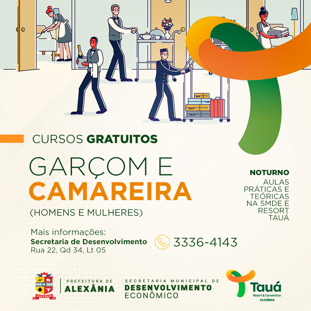 Curso - Garçom e Camareiro