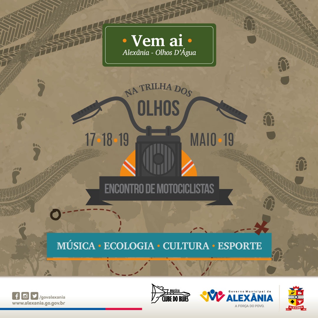 Na Trilha dos Olhos, encontro Motociclístico