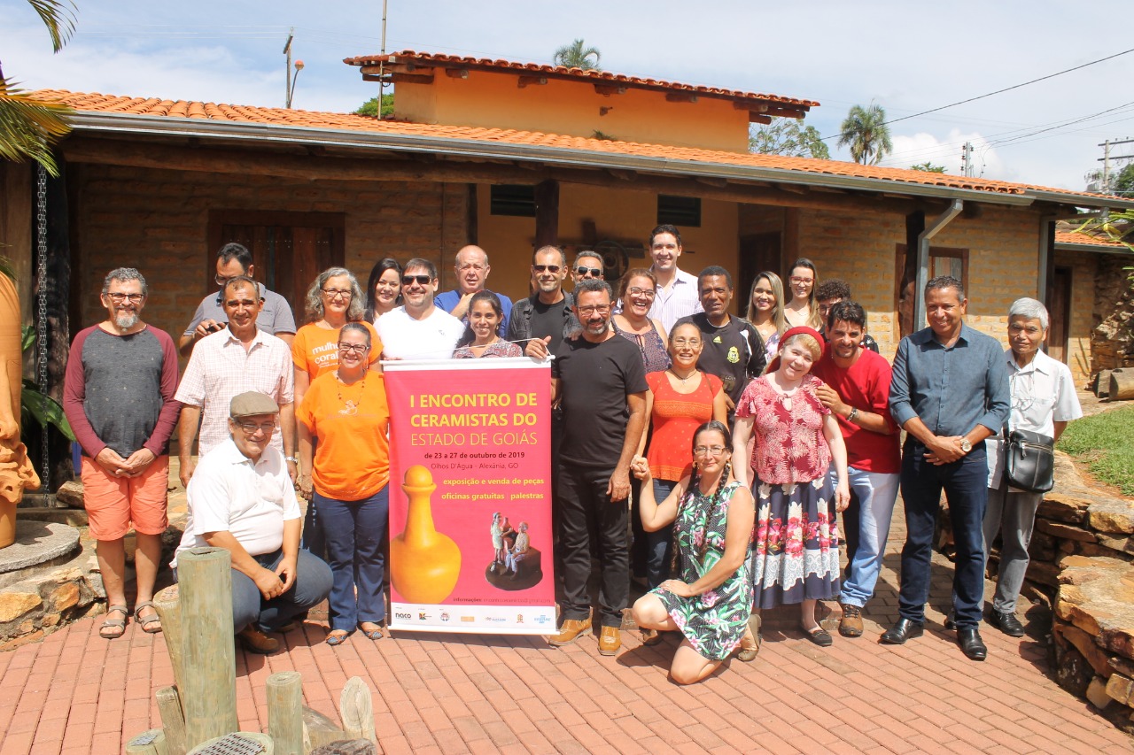 Abertura do I Encontro de Ceramistas do Goiás