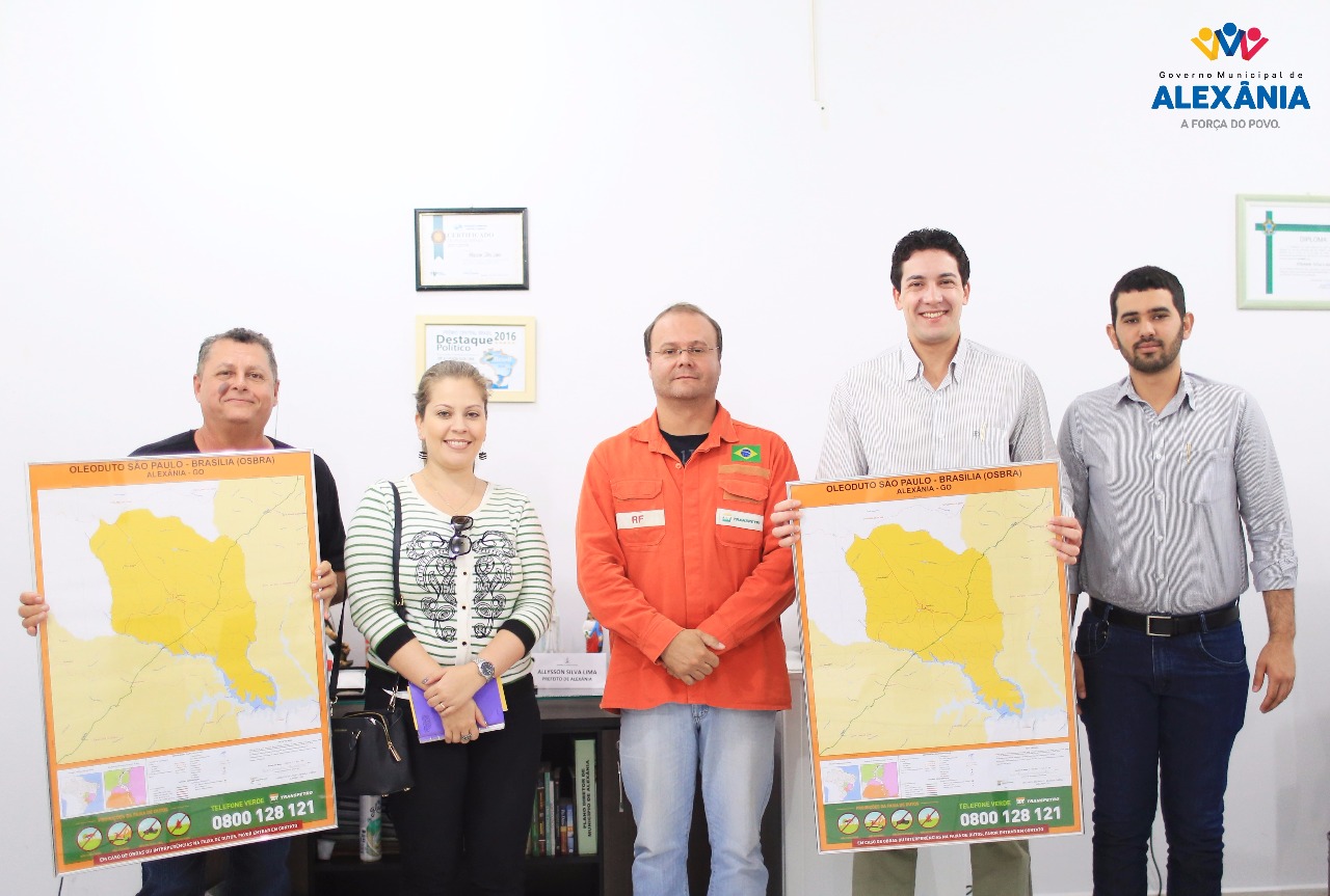 Visita da Transpetro ao município