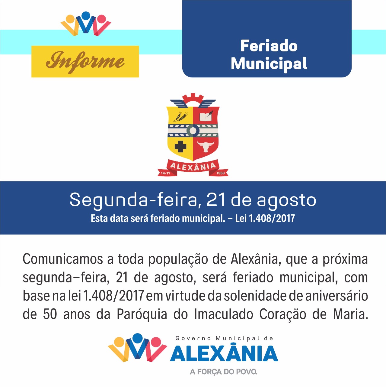 Comunicado do Governo Municipal