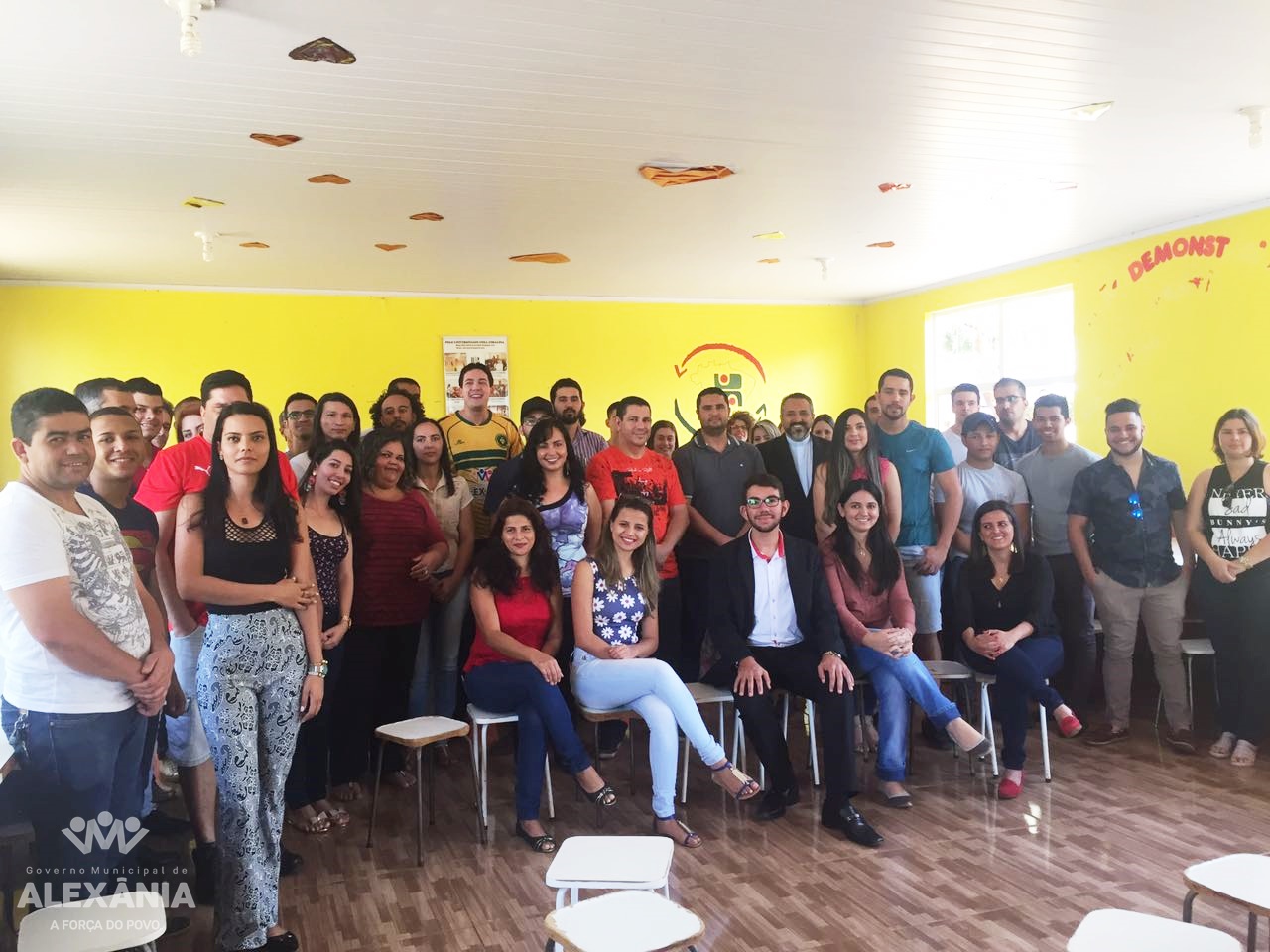 Aula inaugural no polo Cora Coralina