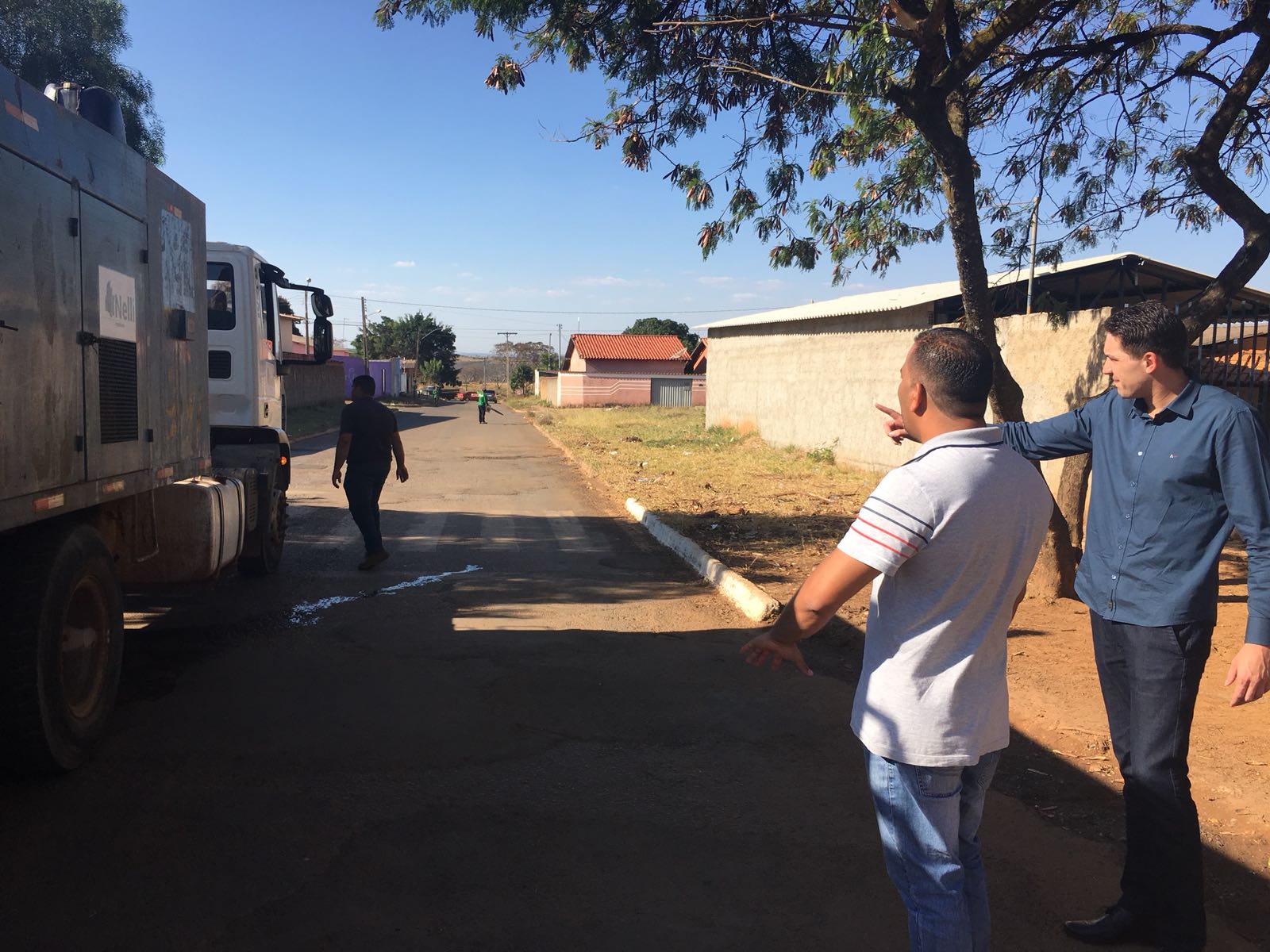 As obras de recapeamento continuam