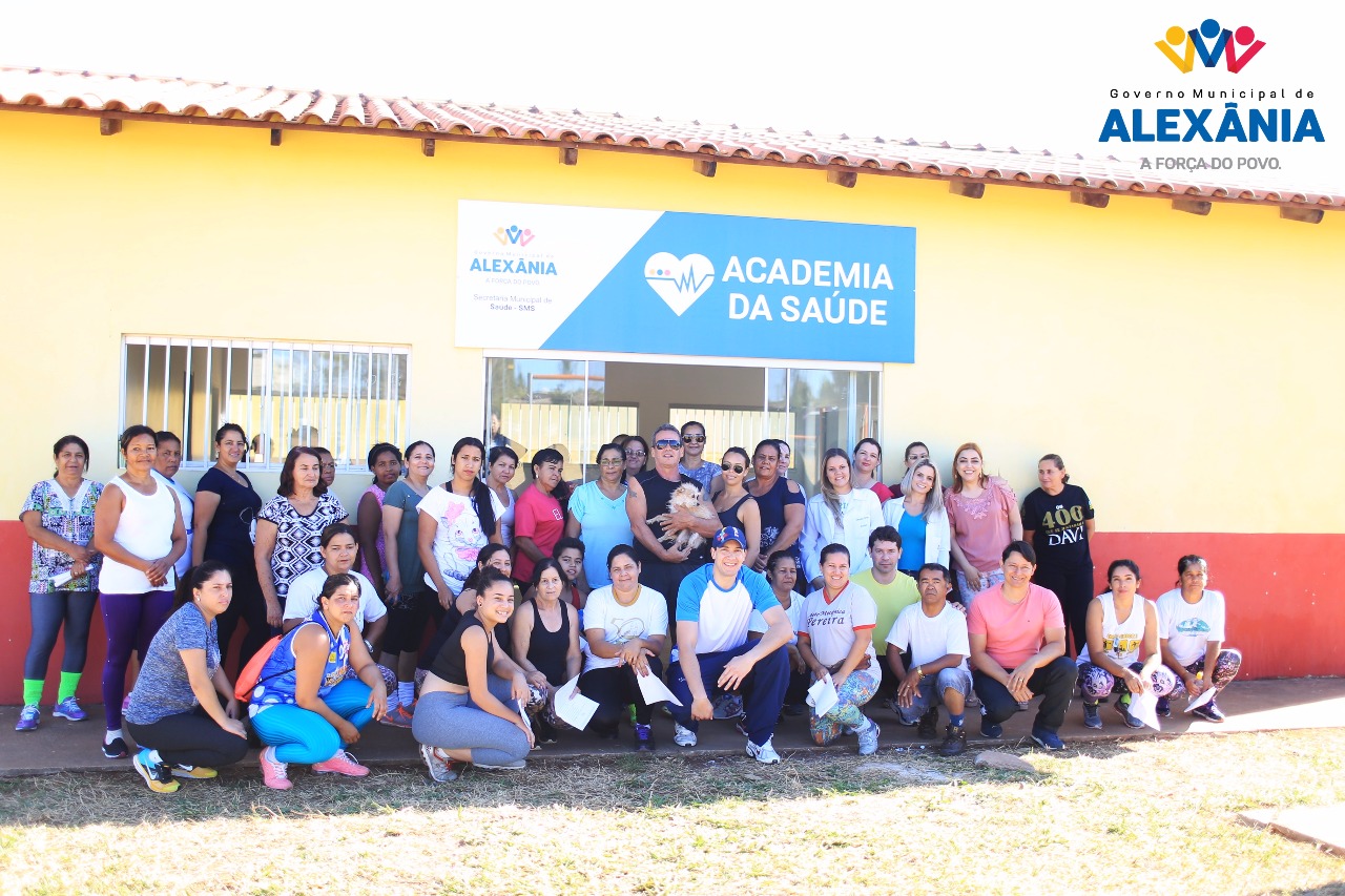 Aulão na Academia de Saúde