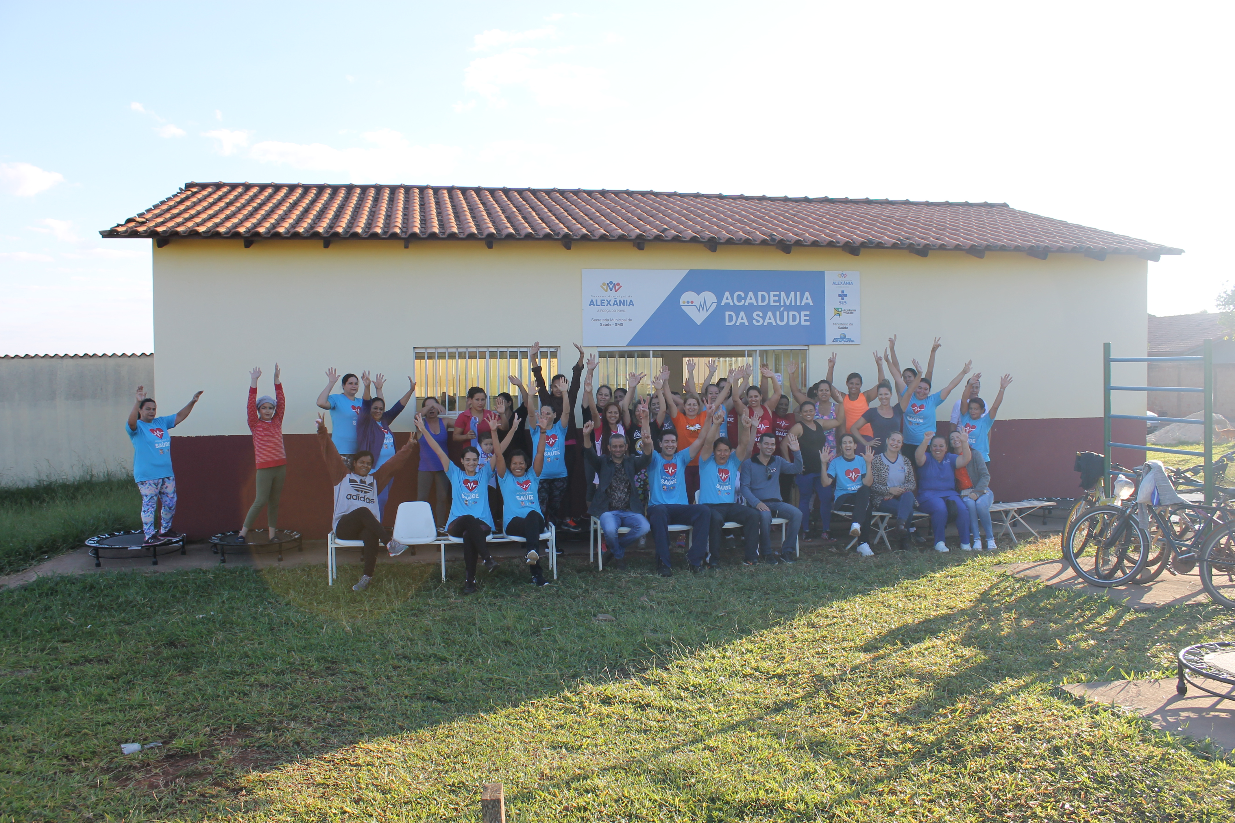 Começando o dia da melhor forma - com exercícios