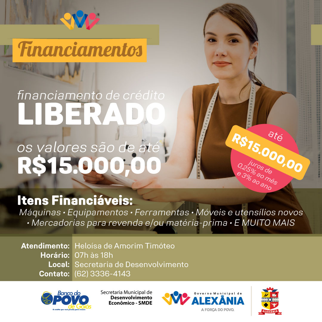 Faça uma visita ao Banco do Povo