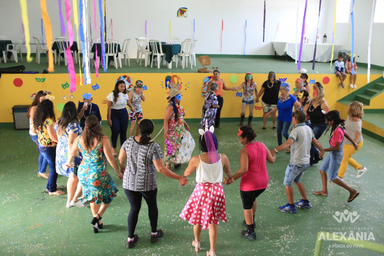 A folia tomou conta do CRAS