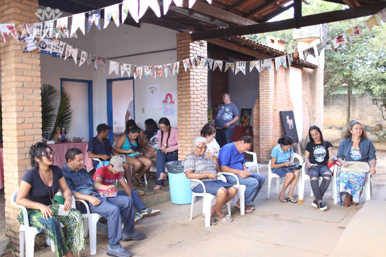 Clima de festa junina no CAPS