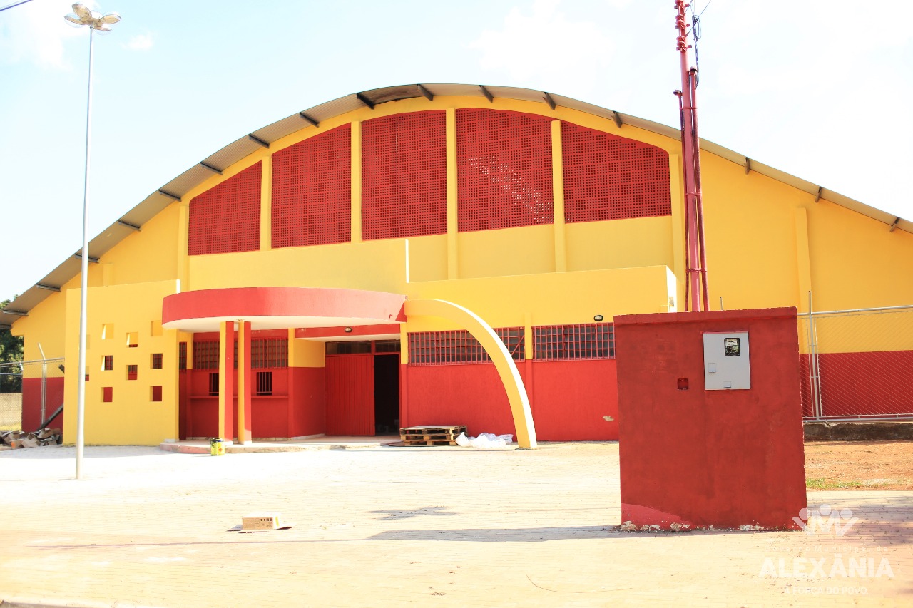Ginásio Municipal está em fase final da reforma