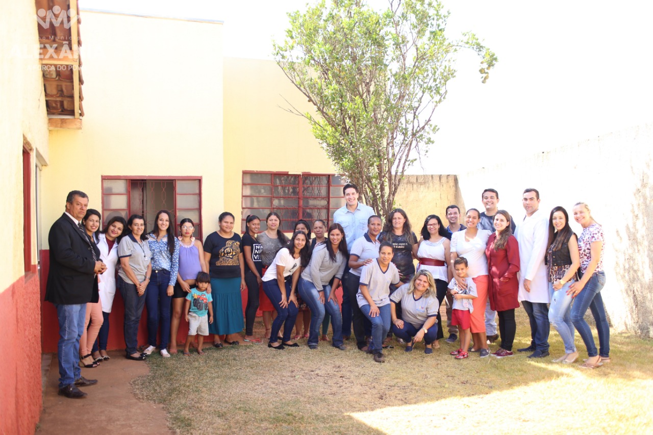 Grupo Gerando Vida - Gestantes recebem orientações de cuidados com a gravidez