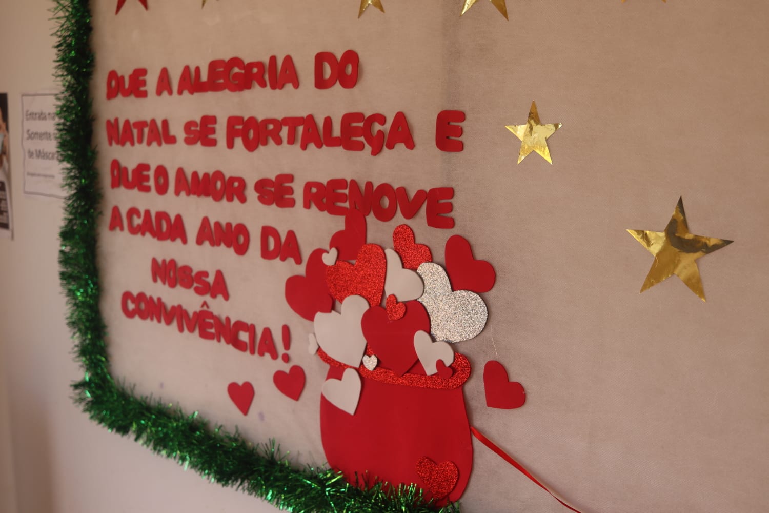 Clima natalino na Secretaria de Saúde