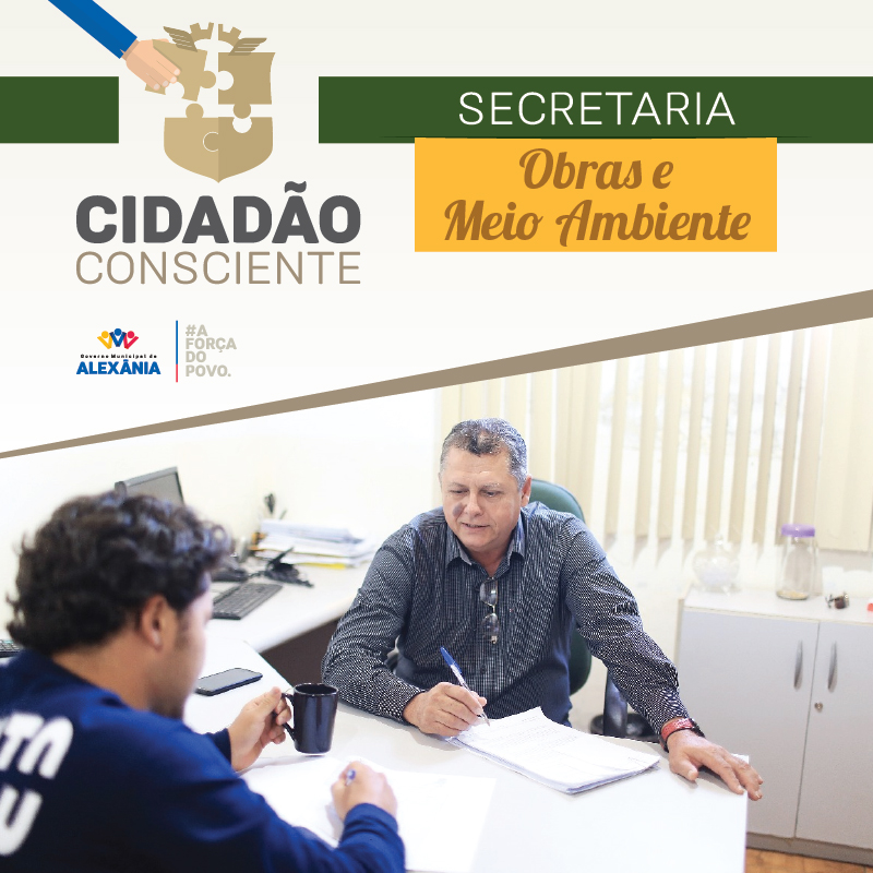 Entrevista com secretário de Obras