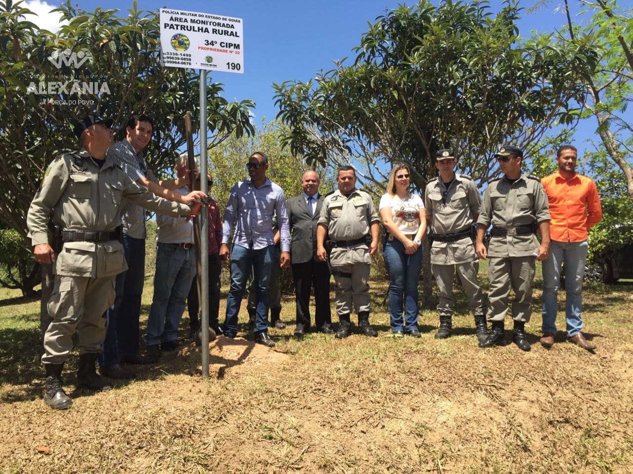 Governo acompanha o lançamento da Patrulha Rural Georreferenciada