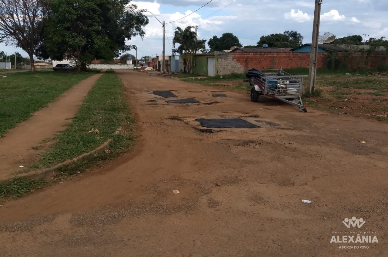 Trabalhos na Av. JK antecedem o asfalto