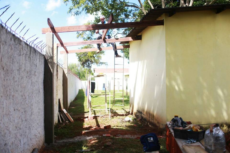 Construção do Abrigo de Resíduos Hospitalares NO H.M.A.
