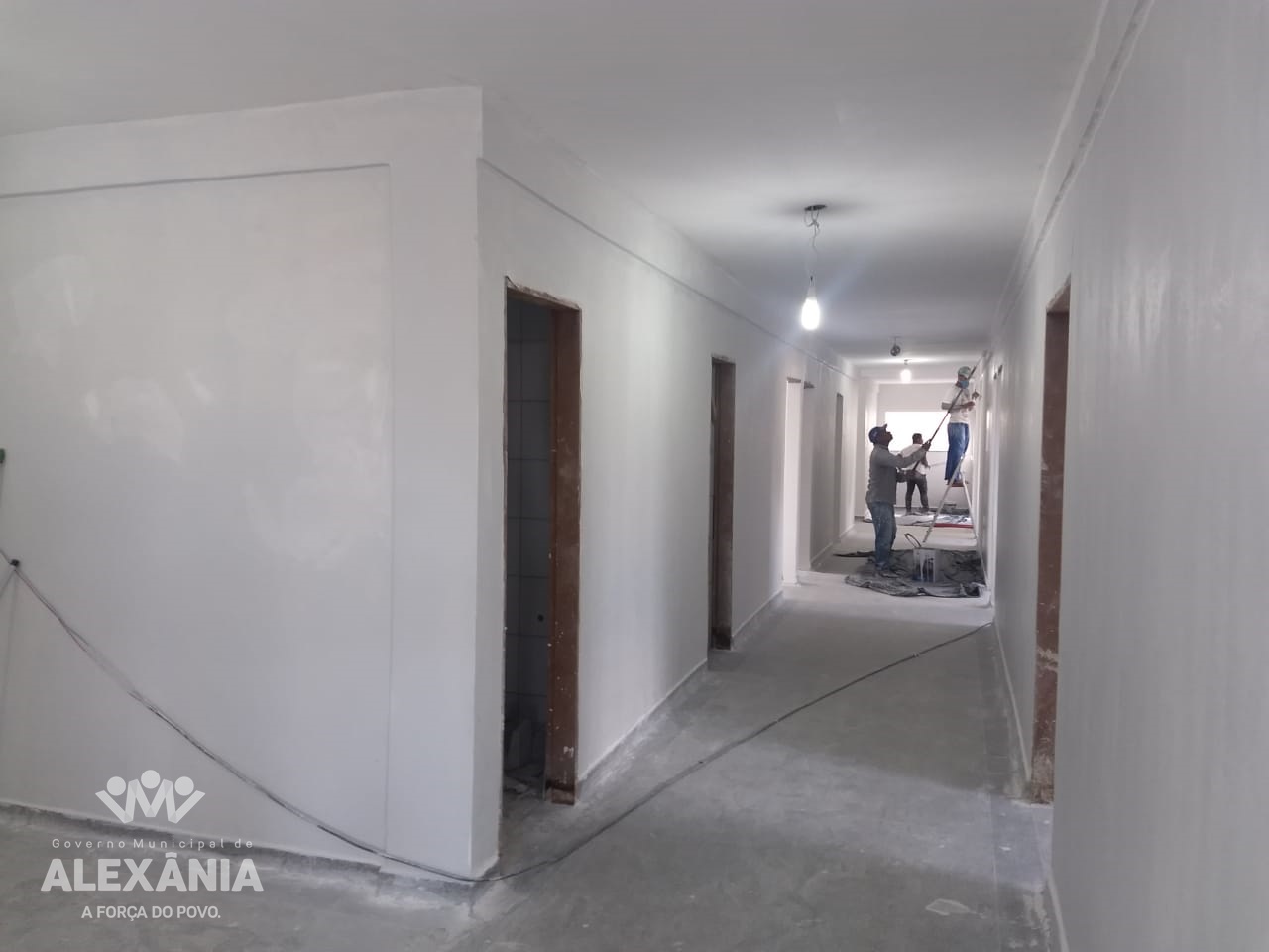 Obra da UBS em Olhos d'Água está em fase de finalização