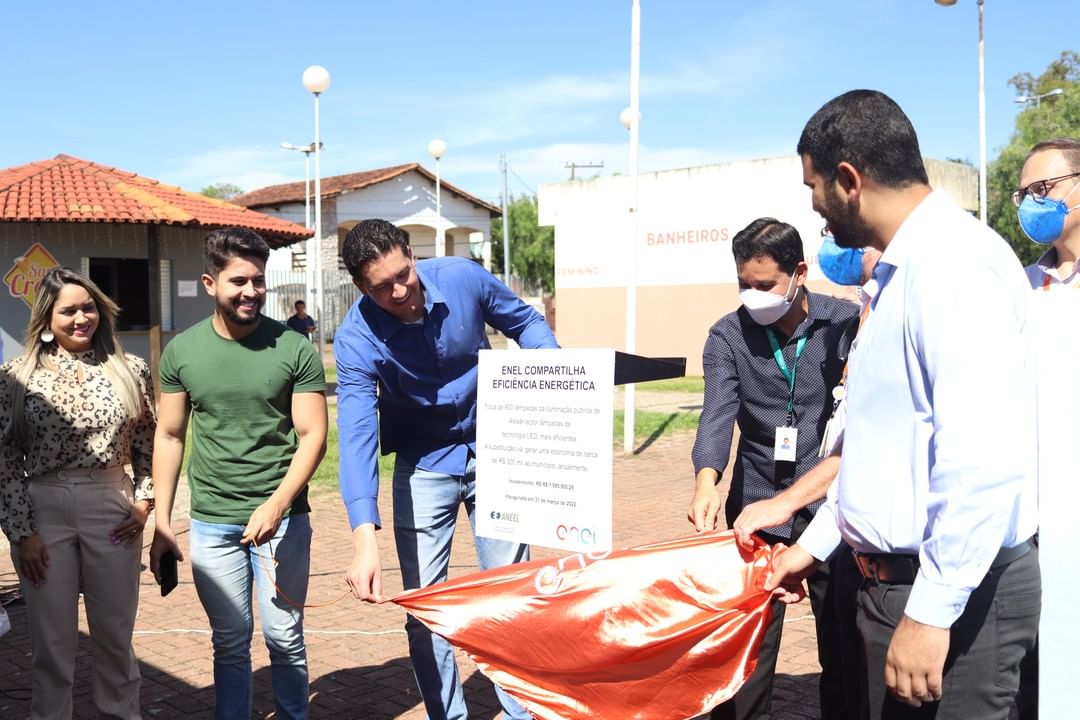 Inauguração do Programa de Eficiência Energética em Alexânia 💡
