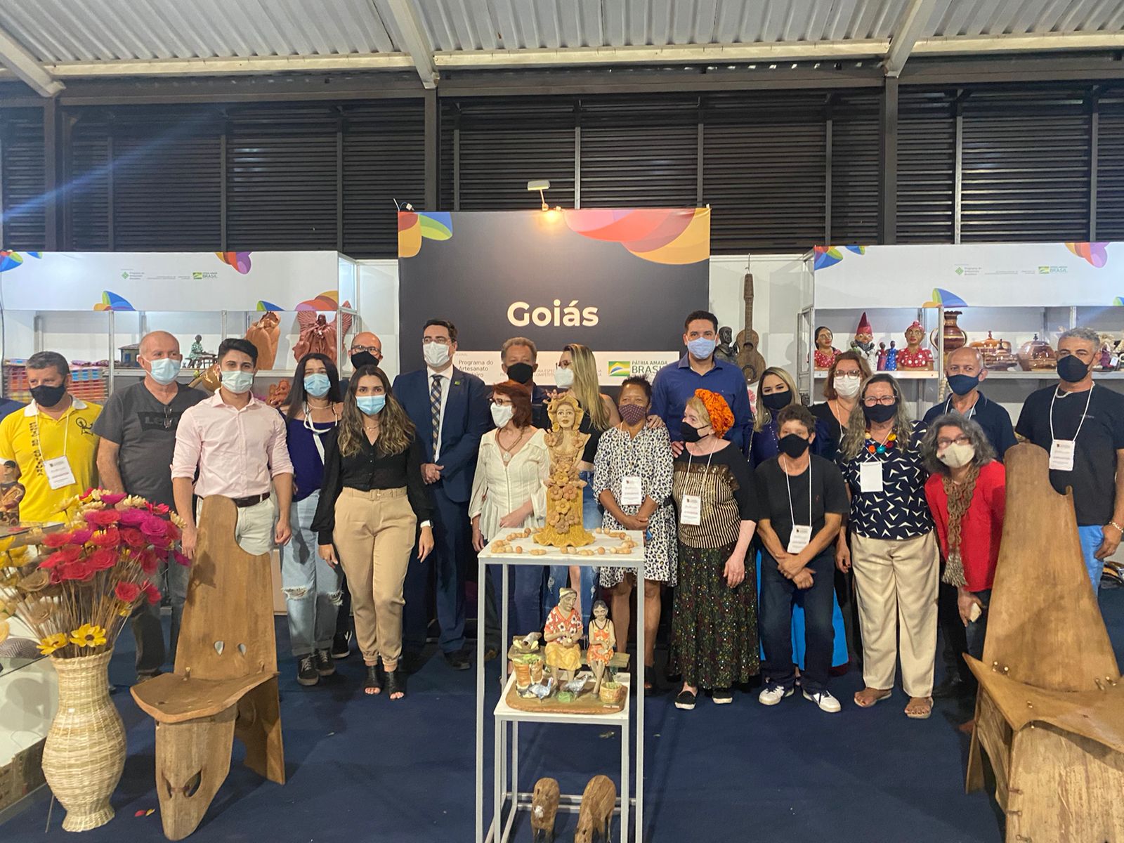 Artesanato de Alexânia e Olhos d’Água marca presença no 14º Salão do Artesanato em Brasília 🏺🧵👩‍🎨🎨