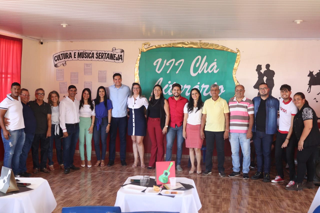 Chá Literário na Escola Agrícola Lothar Schiller 