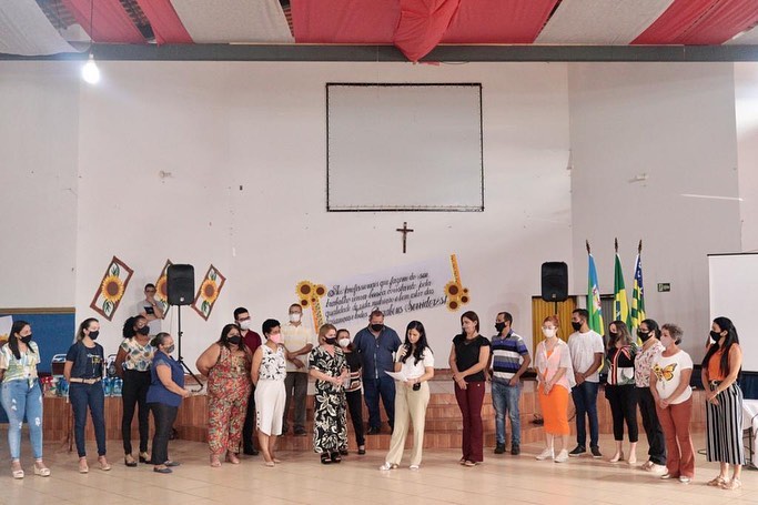 Homenagem aos profissionais de Higiene e Alimentação de Alexânia 👏🏻✨