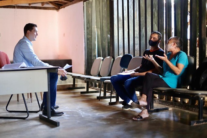 Transferência simbólica da sede de Alexânia para Olhos D'Água ⛪✨