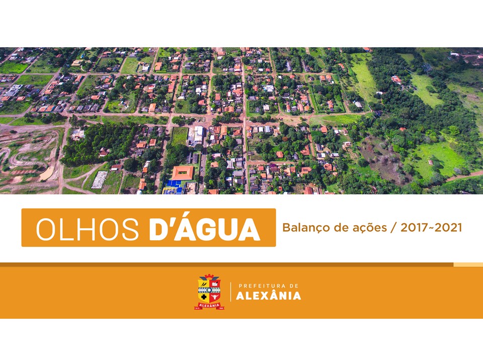 Prestação de contas - Olhos D'Água