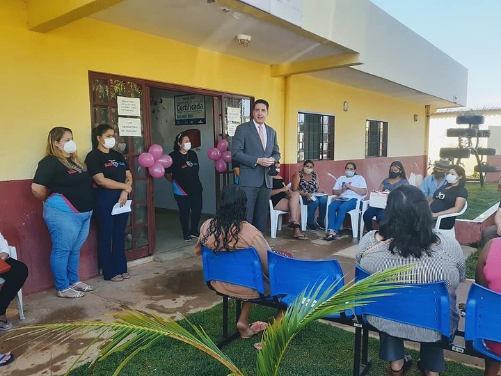 Saúde : Outubro Rosa na UBS 1 / Residencial Mutirão 👩‍⚕️💖